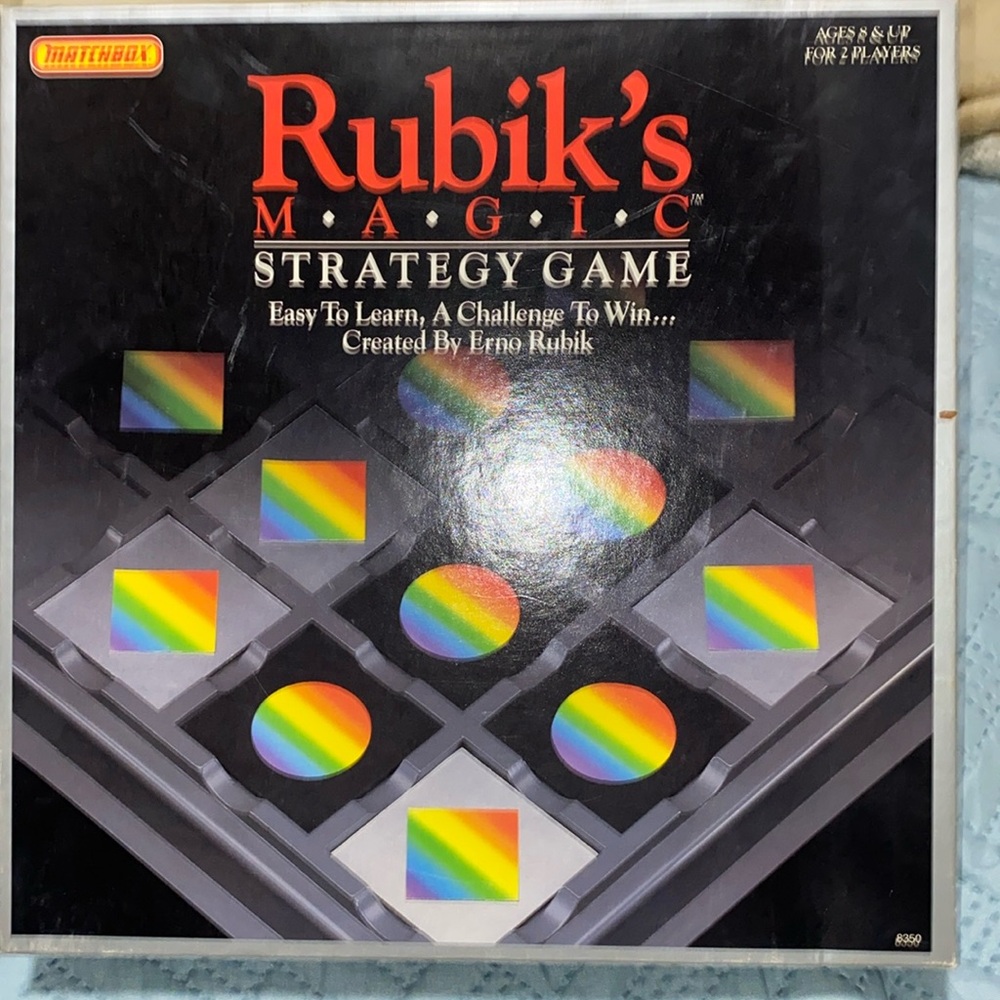Vintage ~ Rubik's Magic Strategy Game By Matchbox